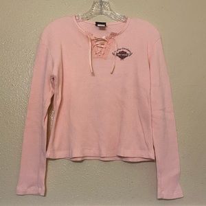 Harley Davidson Long sleeve pink